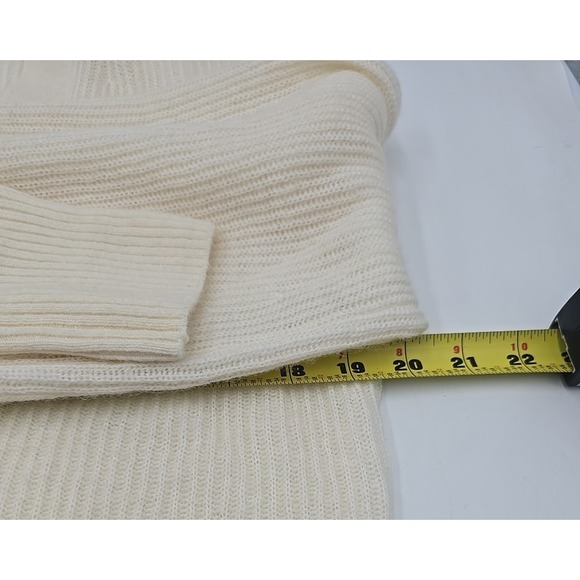 Quince 100% Organic Cotton Cropped Cardigan Ivory L Quite Luxury Modern Capsule - Picture 4 of 11